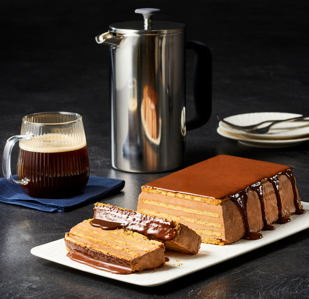 Coffee-Chocolate Cookie Icebox Cake