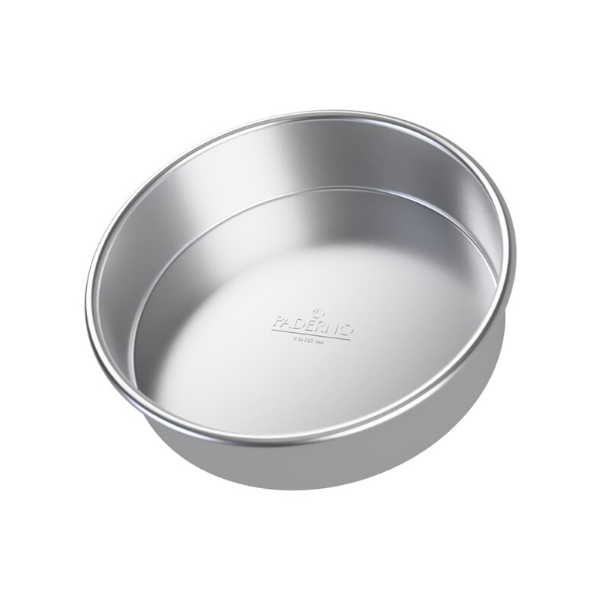 Uncoated Aluminum 9" Round Cake Pan 